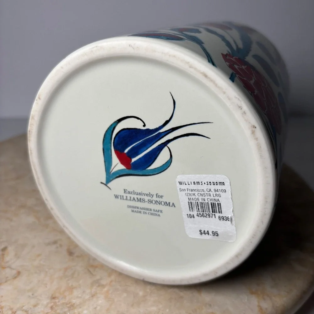 Williams Sonoma Ceramic Canister 7